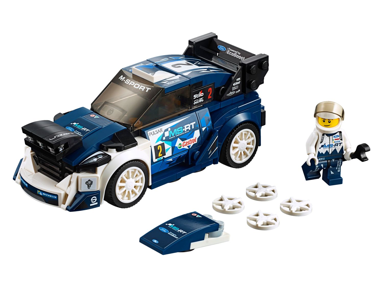 Ford Fiesta M-Sport WRC 75885 | Speed Champions | Oficial LEGO® Shop MX