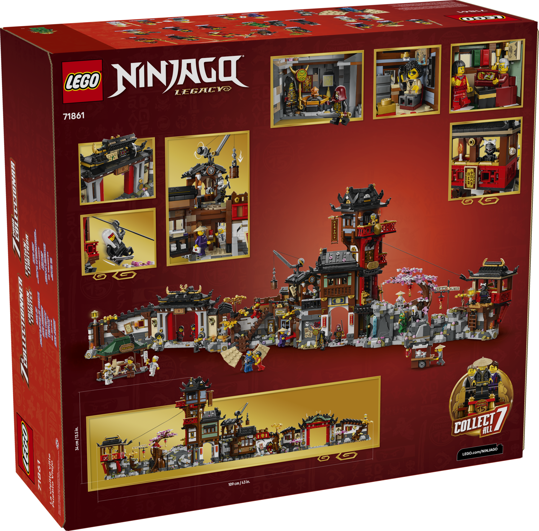 The Old Town 15th Anniversary 71861 | NINJAGO® | Buy online at the