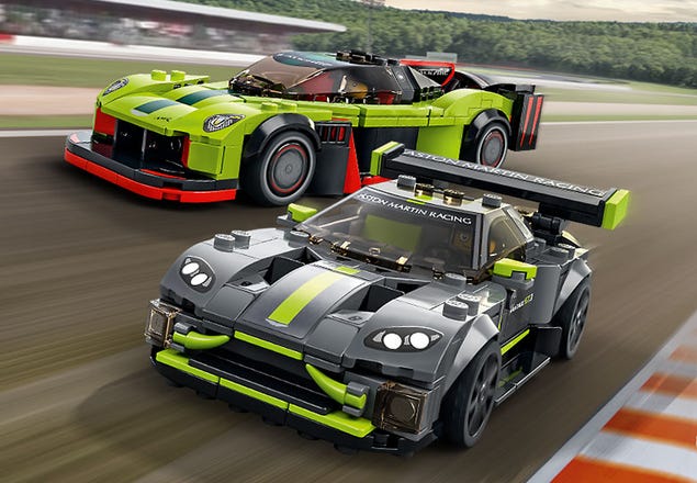 Aston Martin AMR Pro and Aston Martin Vantage GT3 | Speed Champions | Buy online at the Official LEGO® Shop US