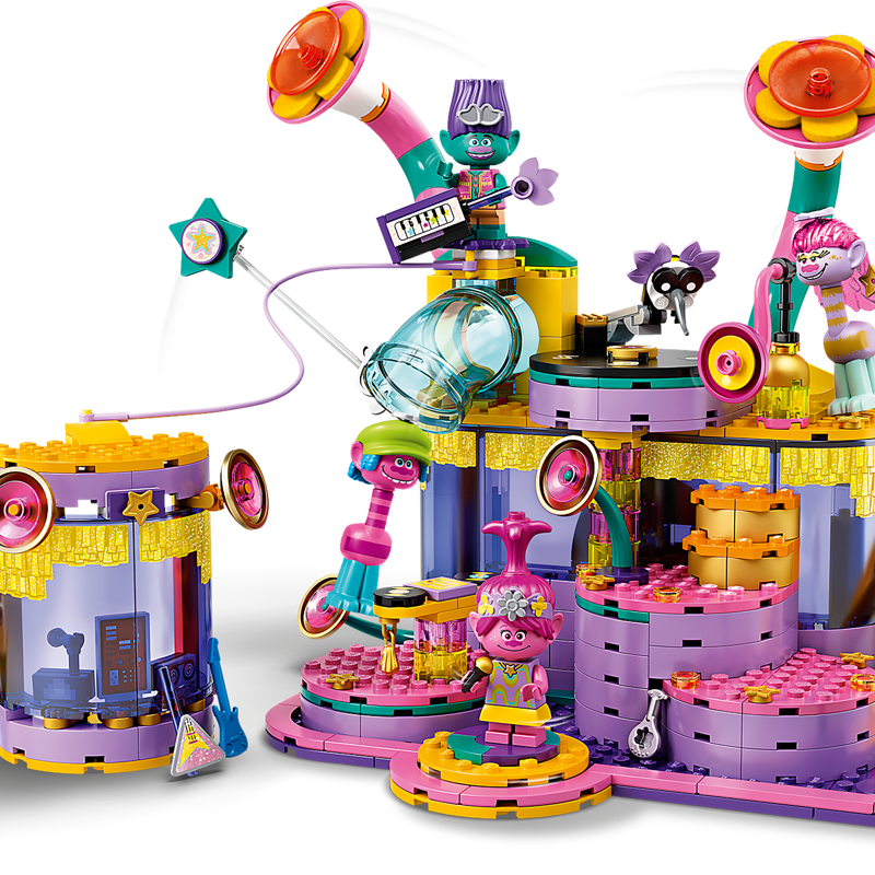 Vibe City Concert 41258 | Trolls World Tour | Buy online at the Vibe City Concert 41258 | Trolls World Tour | Buy online at the