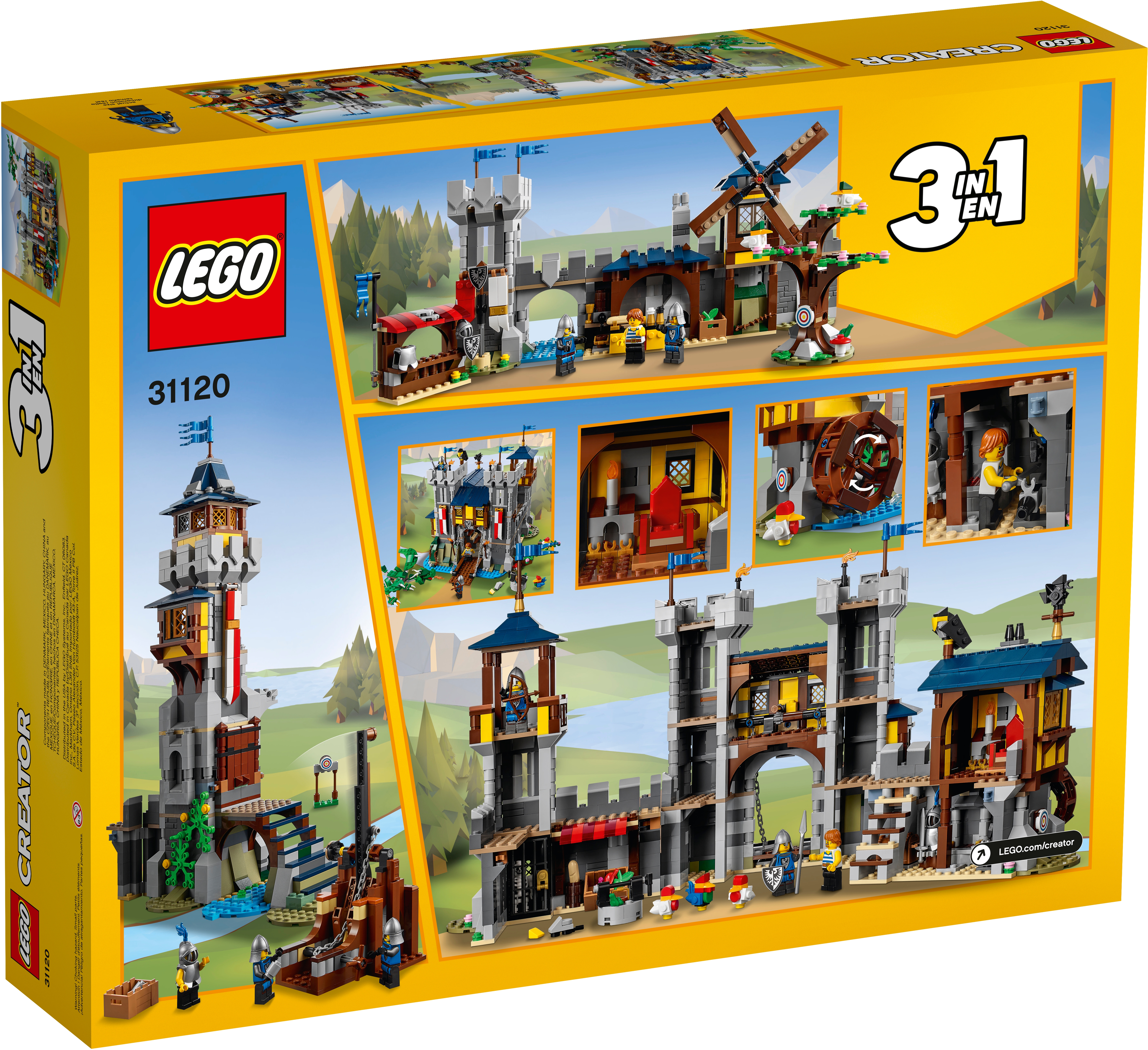 LEGO® Knights Falkenritter MOC passt zu 31120 *NEU* Castle 2x Adlerritter 
