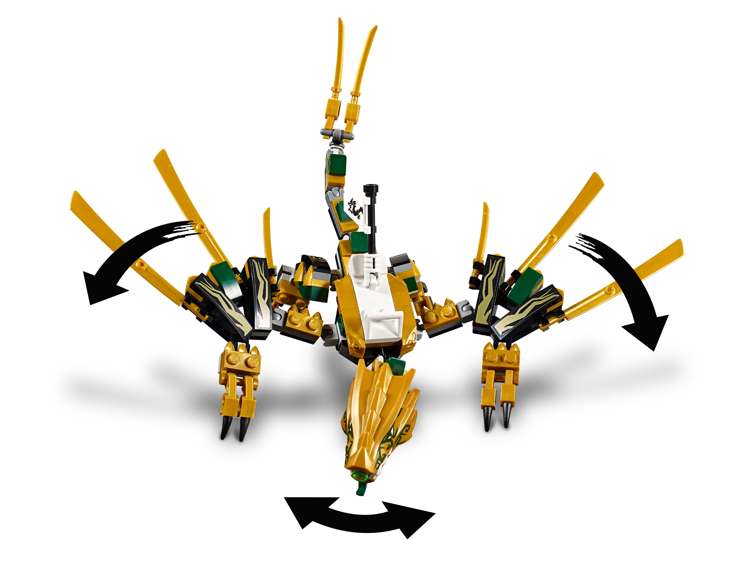 låg journalist Forge The Golden Dragon 70666 | NINJAGO® | Buy online at the Official LEGO® Shop  US