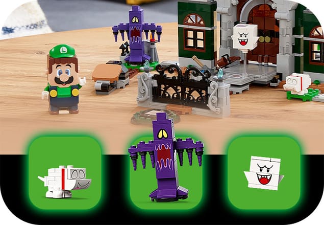 Luigi's Mansion Lego Set Lego Super Mario And Luigi Luigis