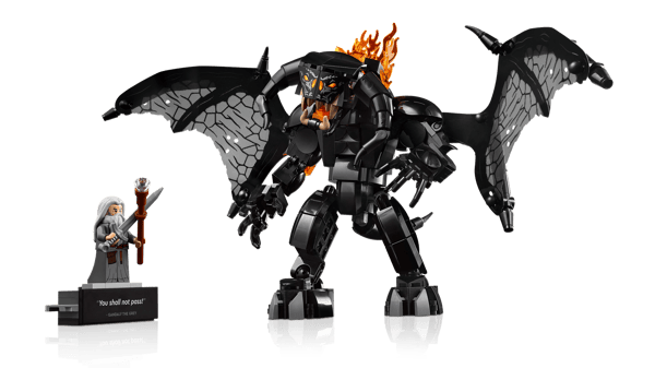 LEGO 10367 Le Seigneur des Anneaux : Book Nook du Balrog™ — visuel 4 sur 8