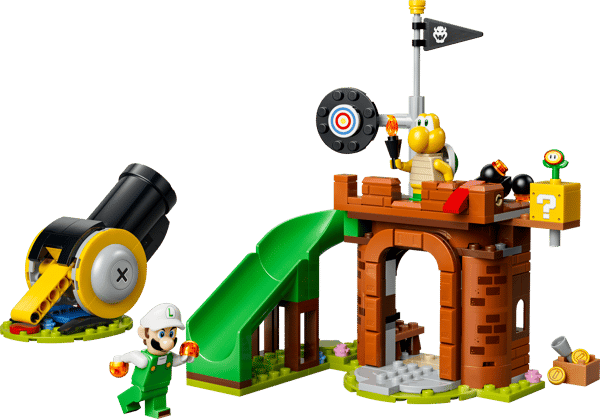 LEGO 72061 Affrontement de Luigi de feu contre Koopa