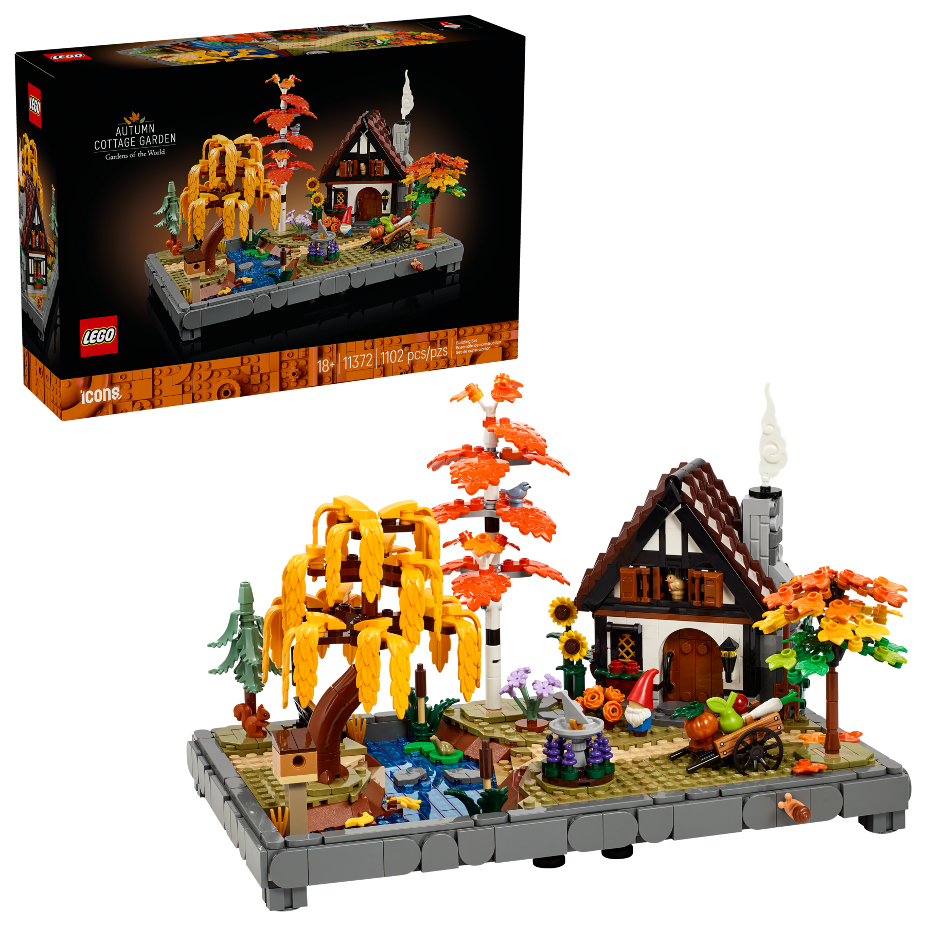 Lego Icons 11372 Autumn Cottage Garden