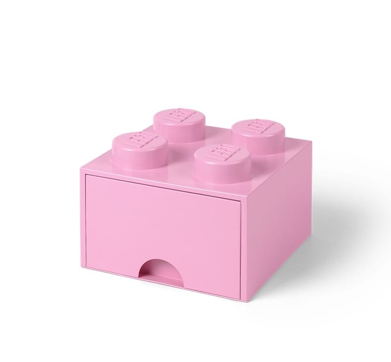 LEGO® 4-Stud Light Purple Storage Brick Drawer
