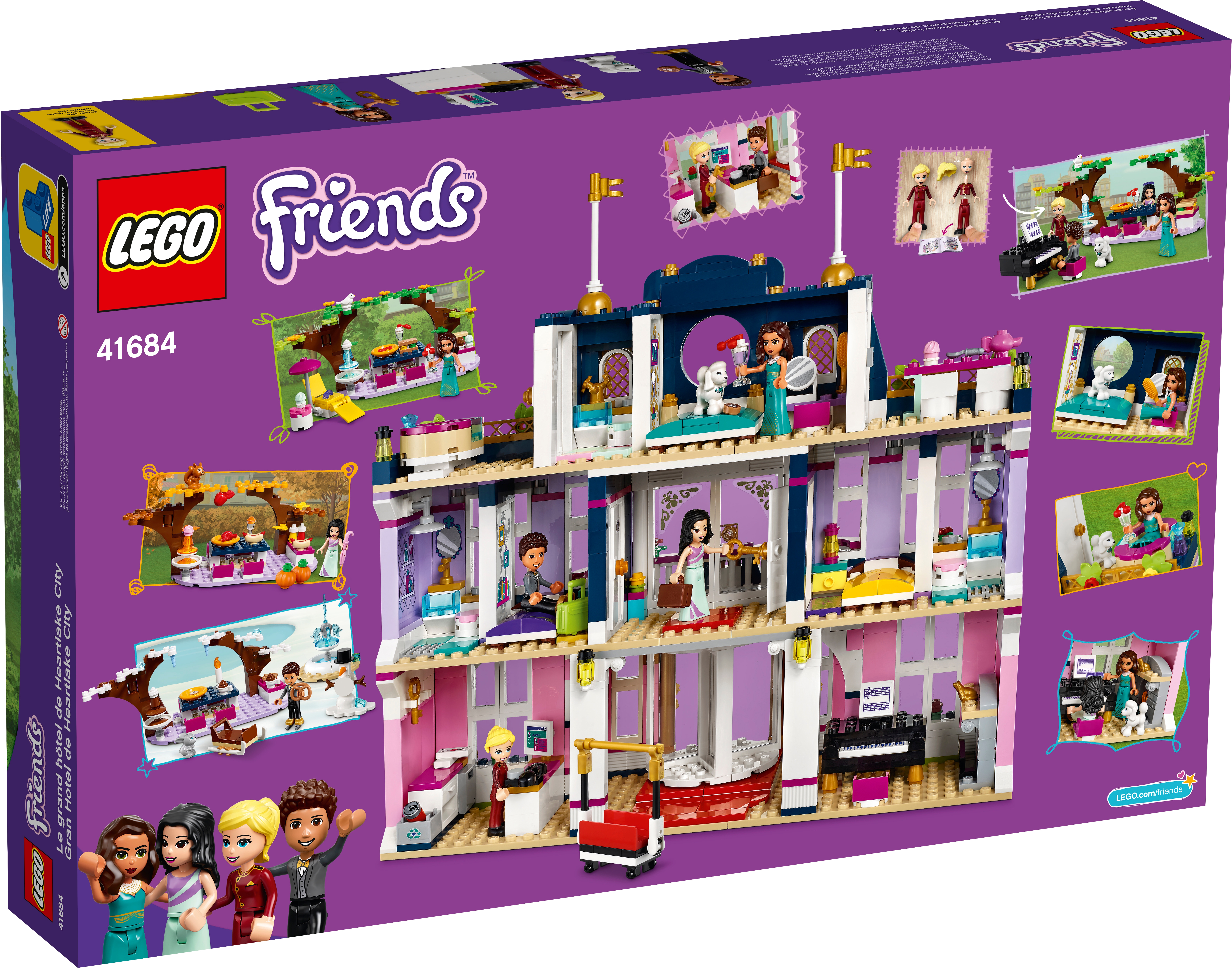 Heartlake City Grand 41684 | Friends | Buy online at the Official LEGO® Shop US