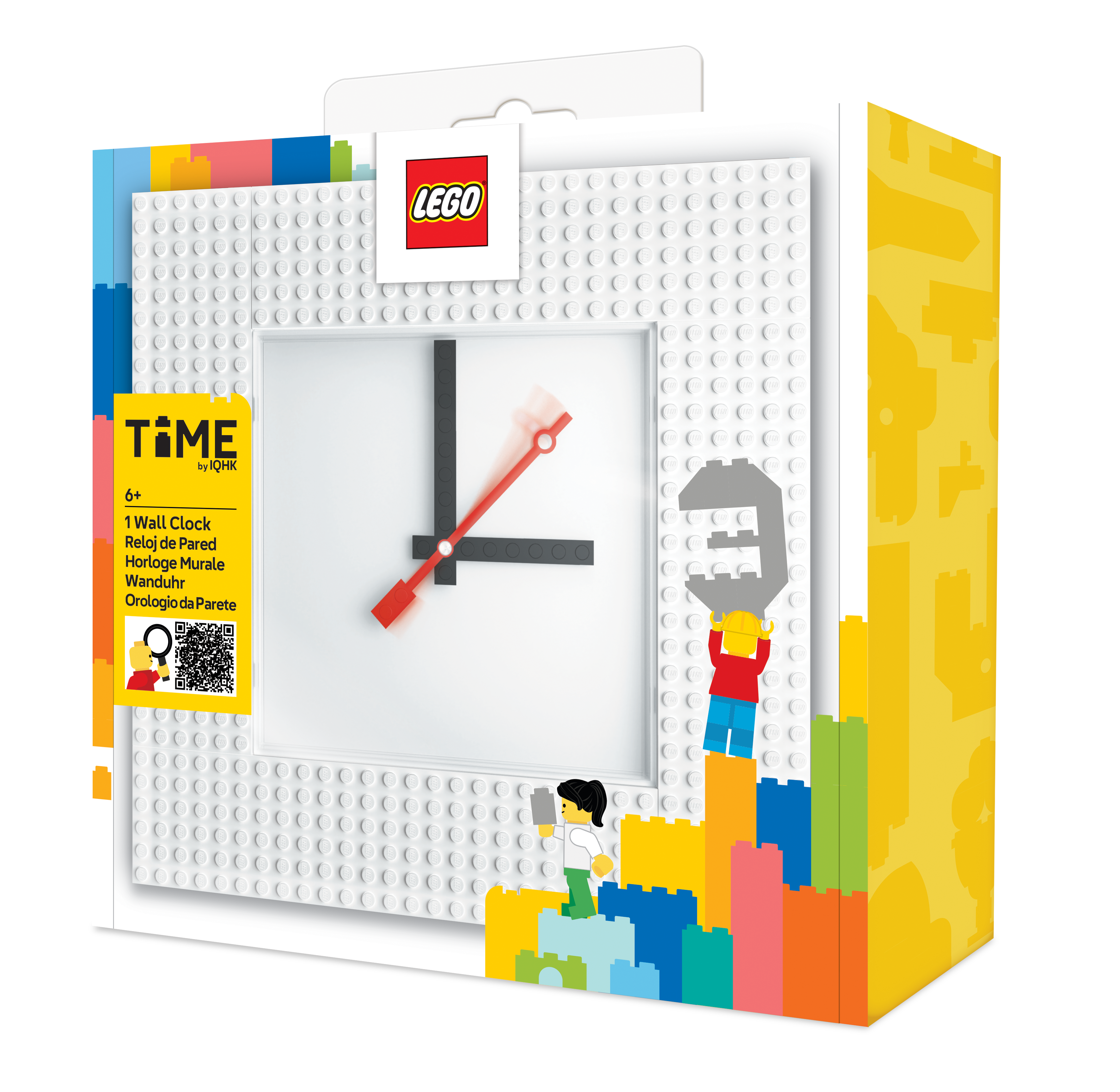 Wall Clock MOC (My Own Creation) – White