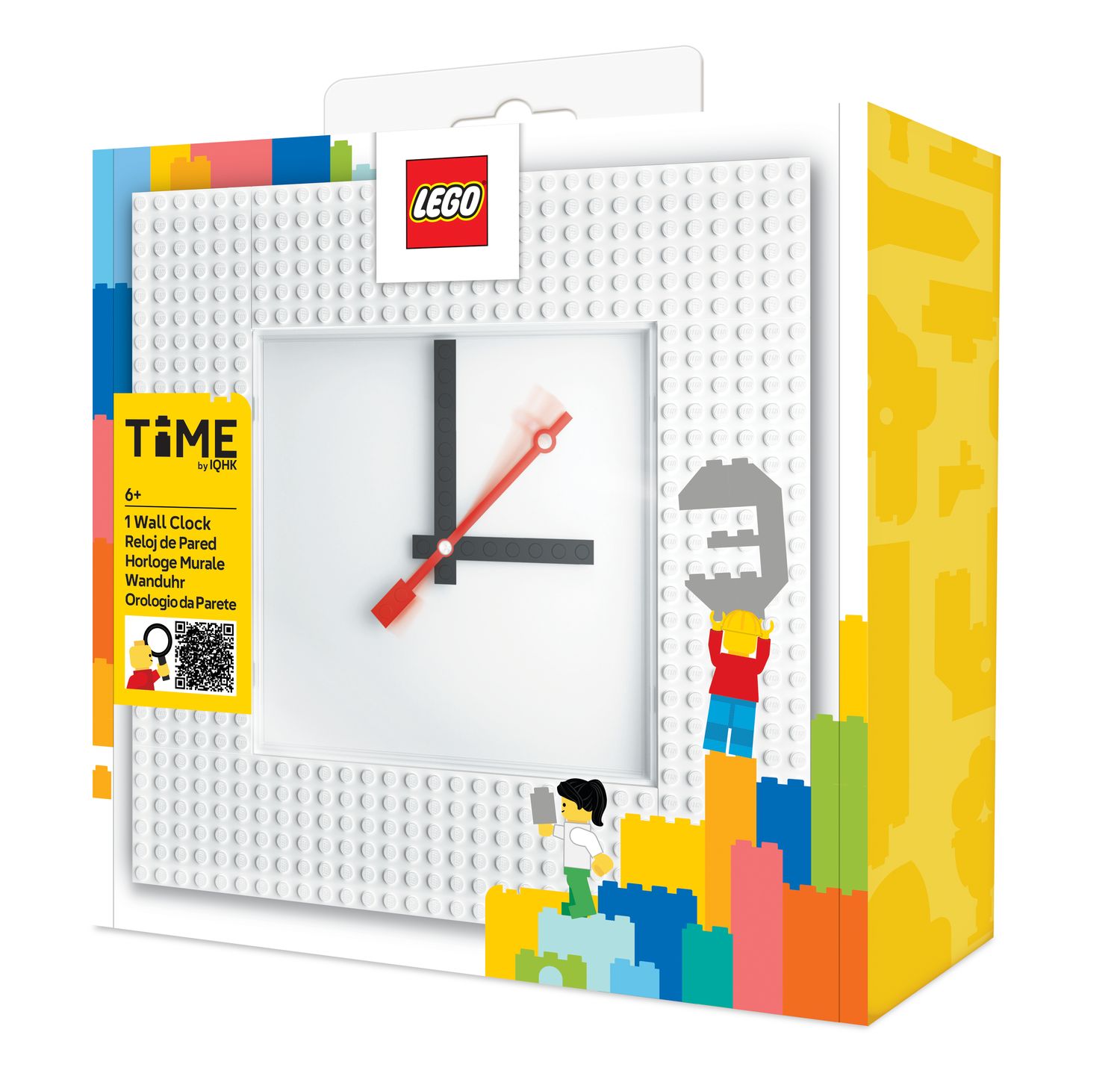 Wall Clock MOC (My Own Creation) – White