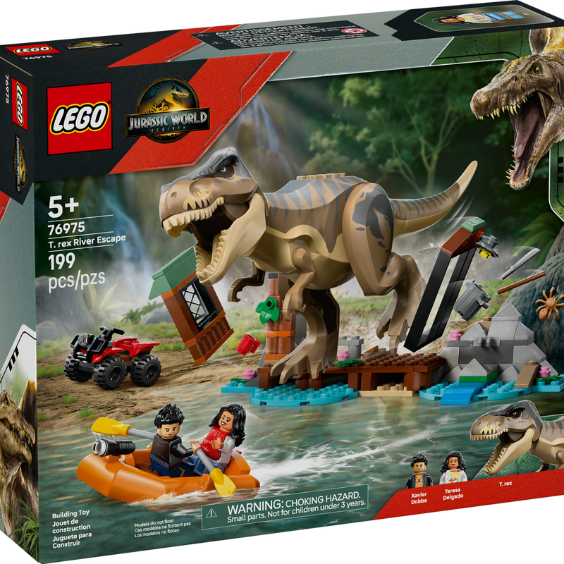 rex River Escape 76975 Jurassic World™ Buy online at the