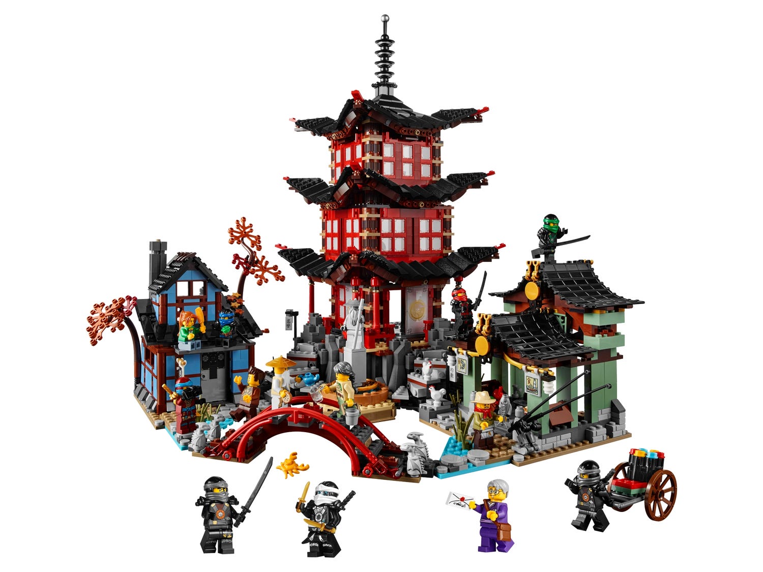 pasado mil cebolla El Templo de Airjitzu 70751 | NINJAGO® | Oficial LEGO® Shop ES