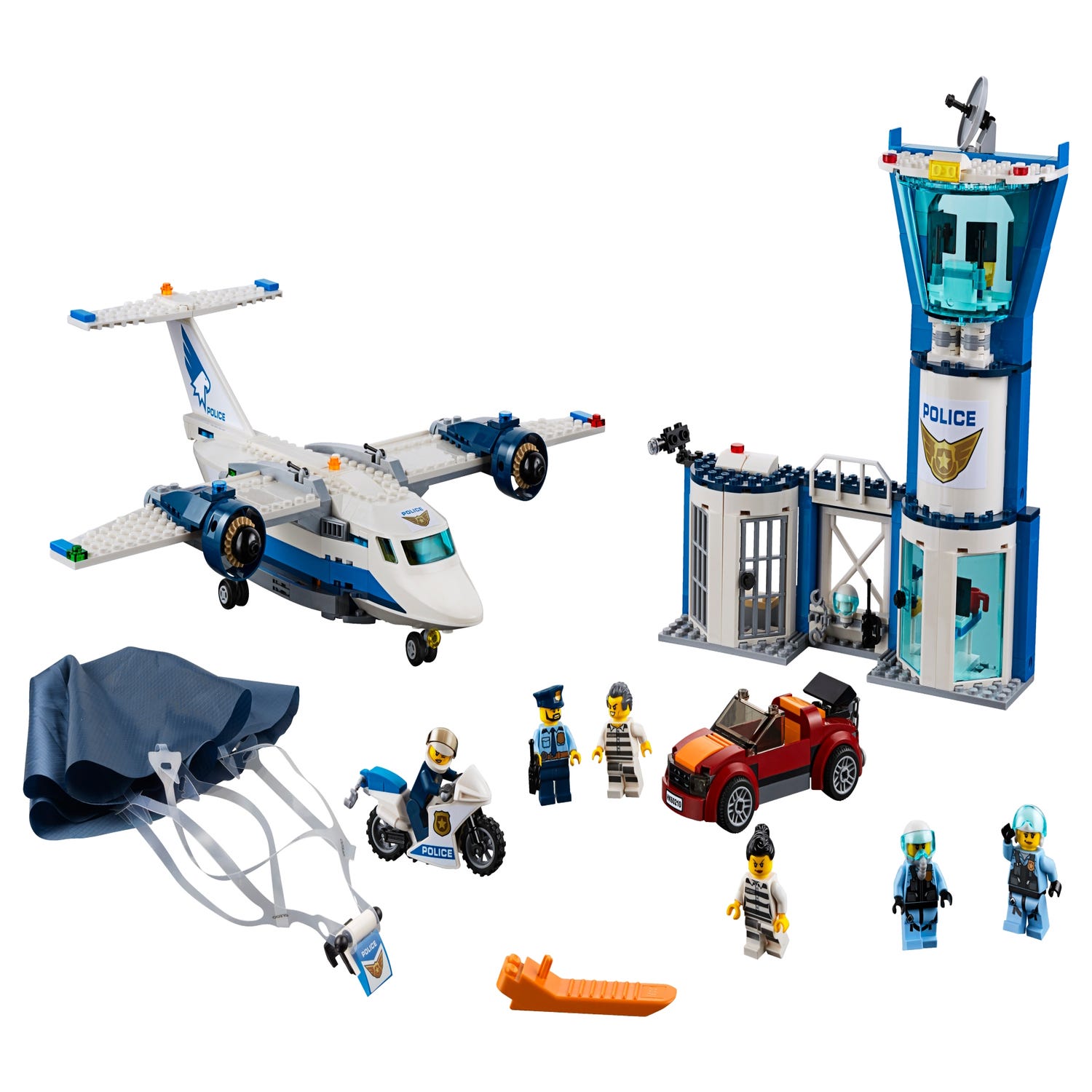 svinge ler sikkert Sky Police Air Base 60210 | City | Buy online at the Official LEGO® Shop US