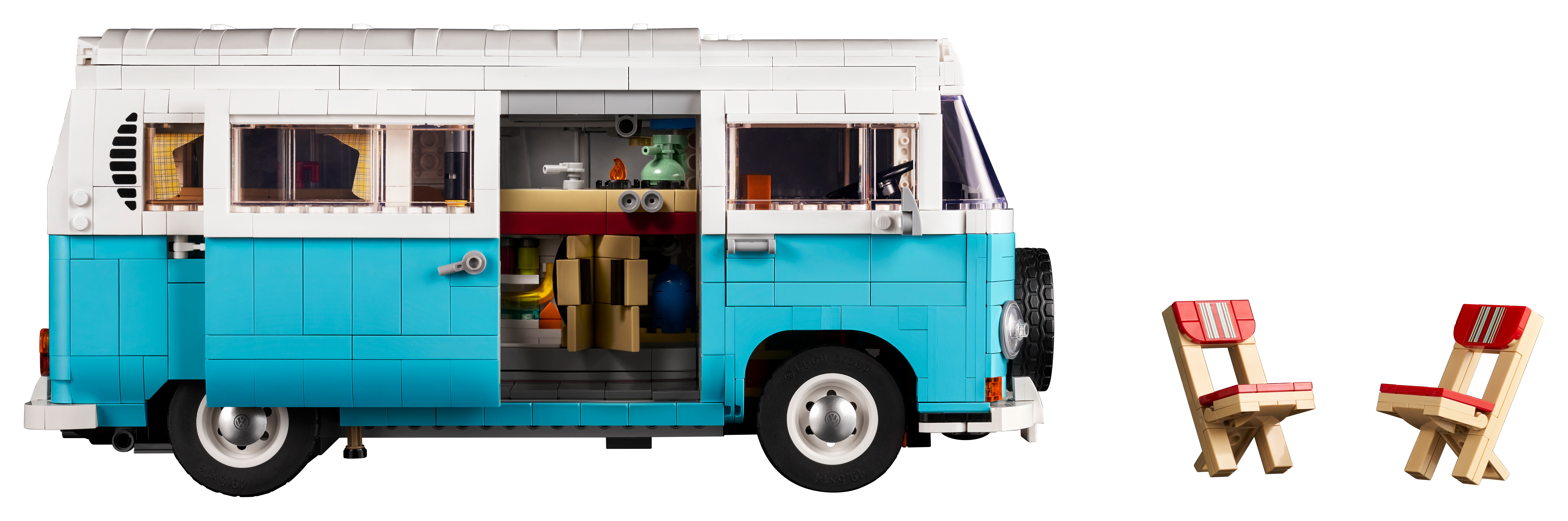 Volkswagen T2 Camper Van 10279 | LEGO® Icons | Buy online at the Official LEGO® US