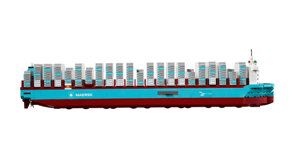 LEGO 40955 Le porte-conteneurs Maersk à double carburant — visuel 4 sur 8