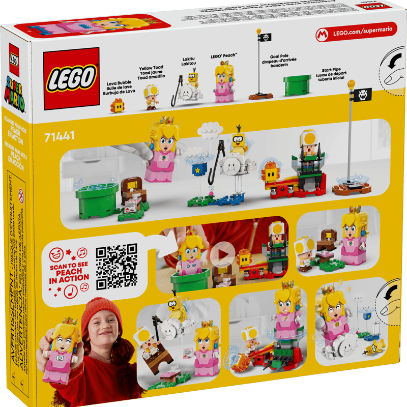 Adventures with Interactive LEGO® Peach™ 71441 | LEGO® Super Mario Adventures with Interactive LEGO® Peach™ 71441 | LEGO® Super Mario