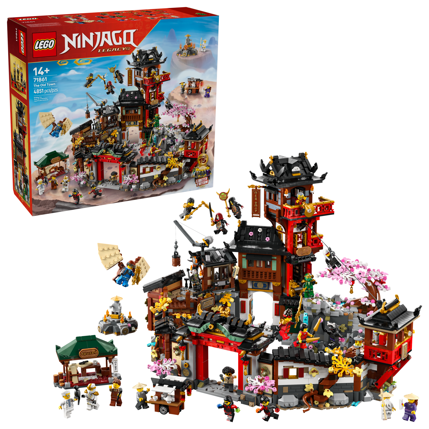 ニンジャゴーシティ・オールドタウン＜15周年記念モデル＞ 71861
