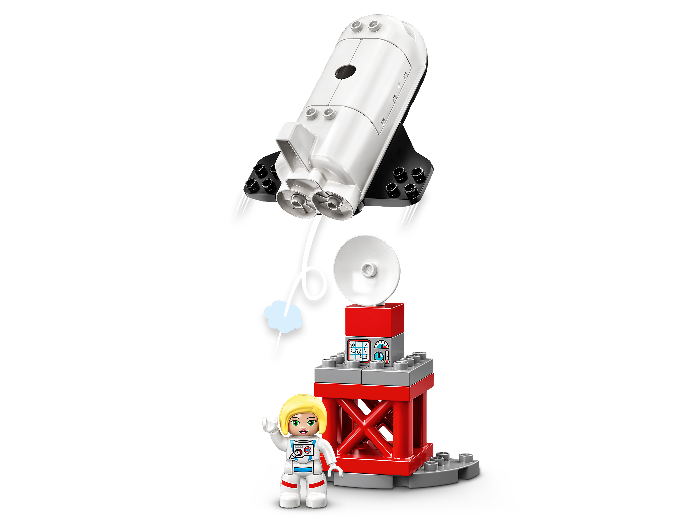 Lego Duplo 10944 misión de transbordador espacial 23 piezas 2 años ~ nuevo ~