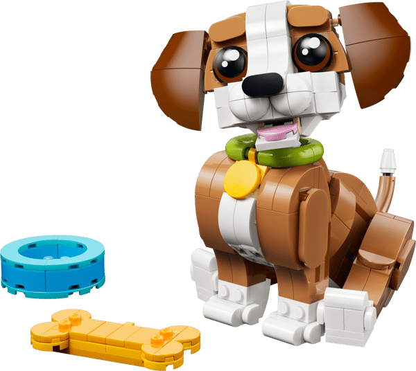 LEGO 31382 Les adorables animaux : le chiot joueur