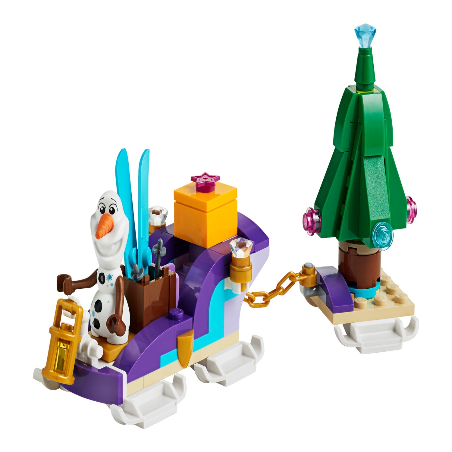 oprejst Dårlig faktor slap af Olaf's Traveling Sleigh 40361 | Disney™ | Buy online at the Official LEGO®  Shop ES