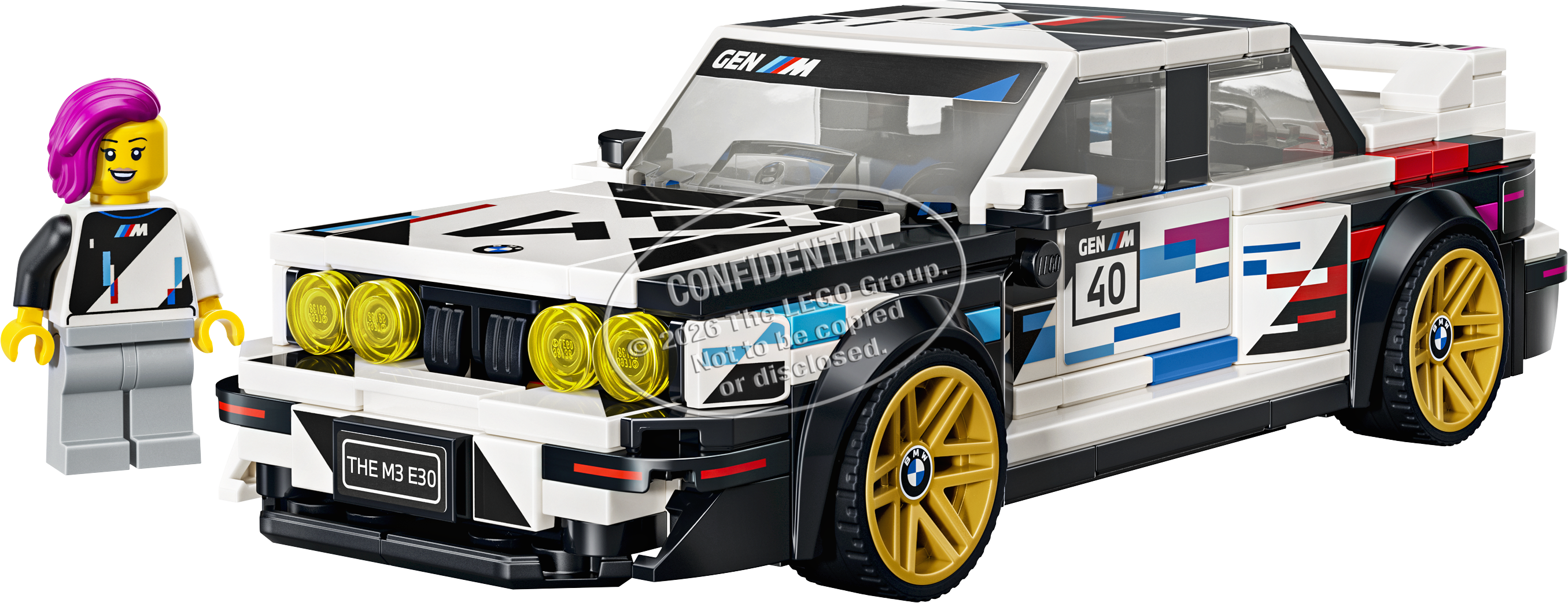 LEGO Speed Champions 77263 BMW M3 E30 - immagine ufficiale prodotto
