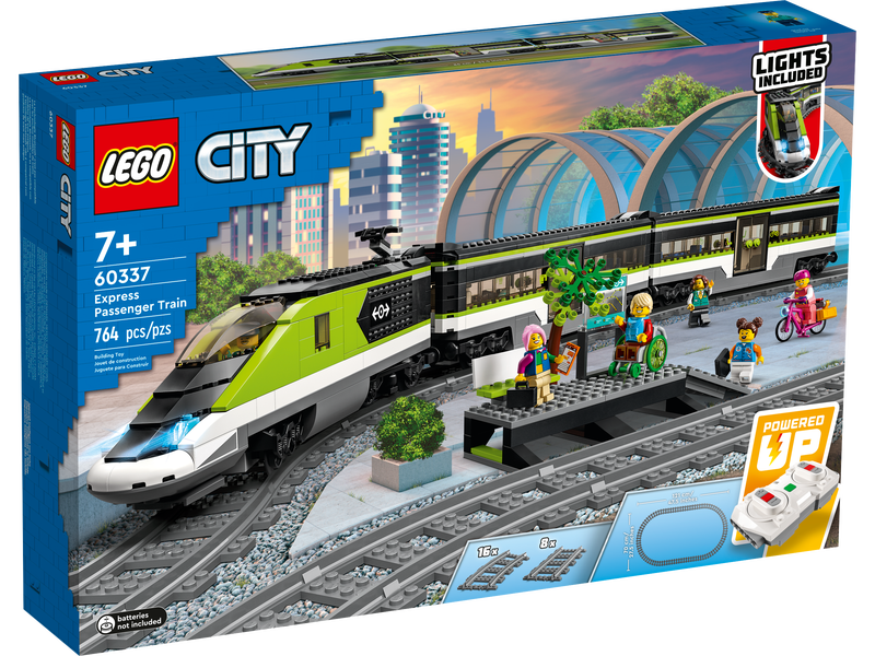 En Sofisticado Renacimiento Tren de Pasajeros de Alta Velocidad 60337 | City | Oficial LEGO® Shop ES