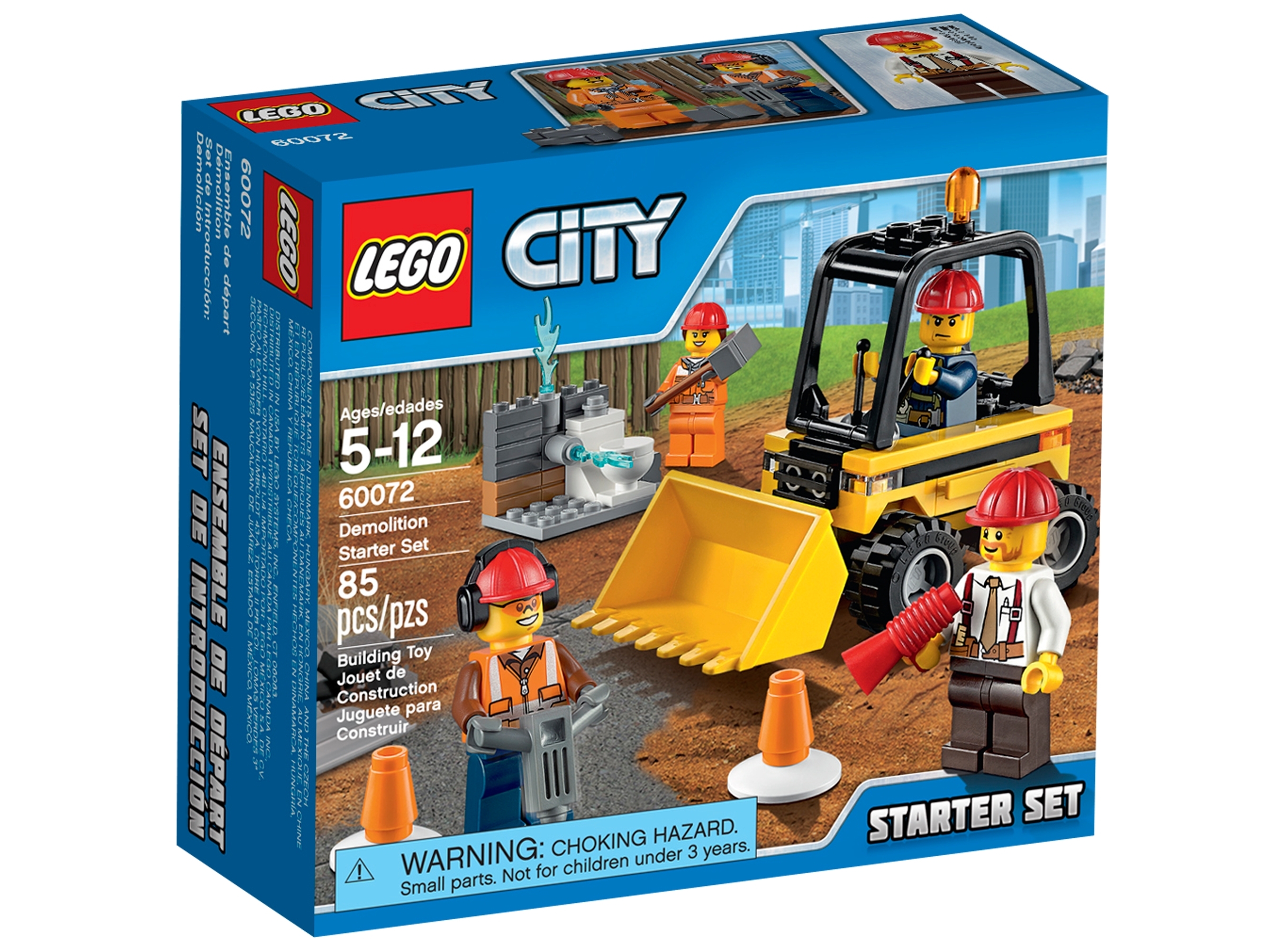 Demolition Starter Set 60072 | City | Buy online the Official LEGO® Shop US