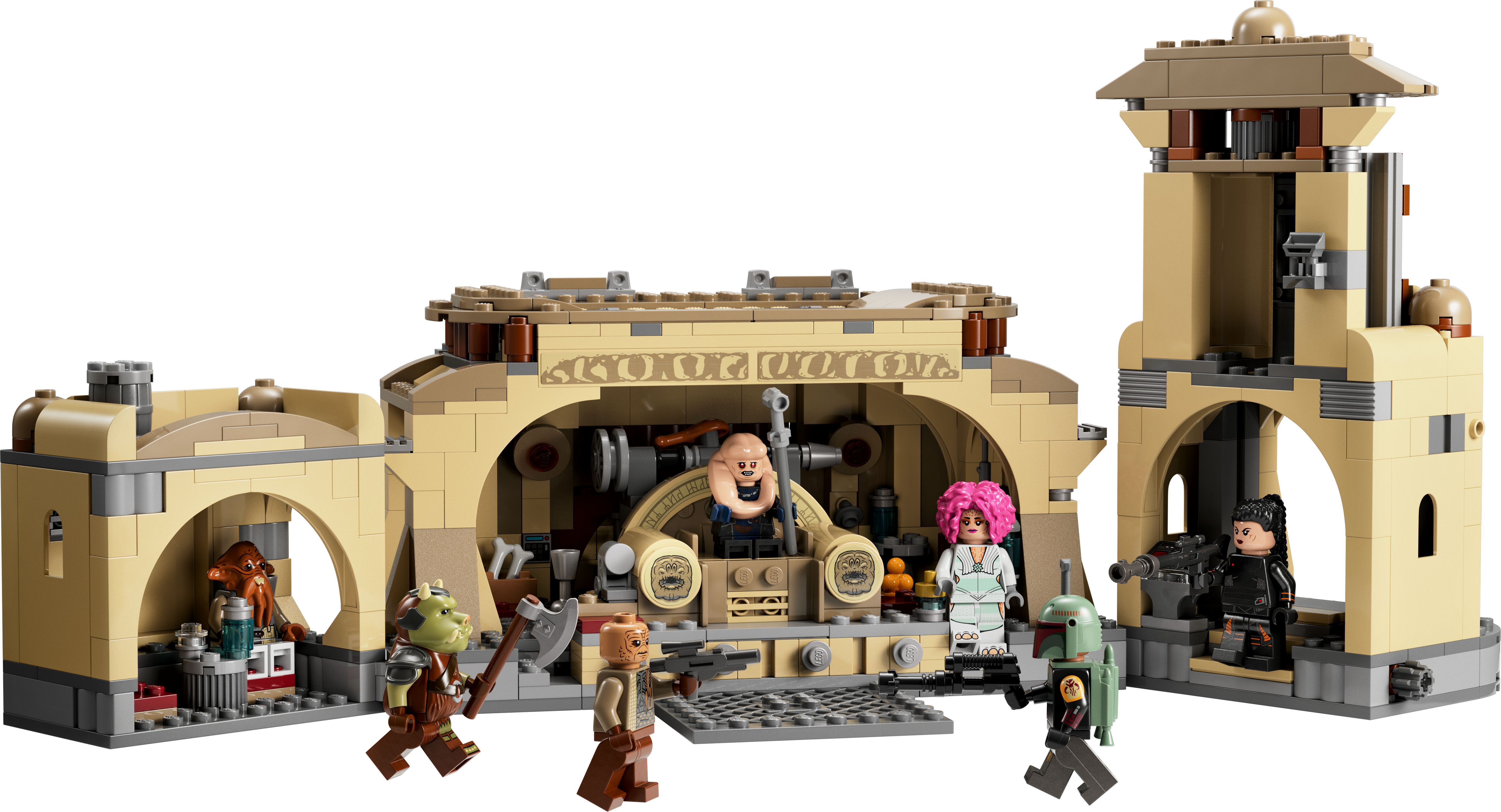 Oriënteren Haast je Ontevreden Boba Fett's Throne Room 75326 | Star Wars™ | Buy online at the Official LEGO®  Shop US