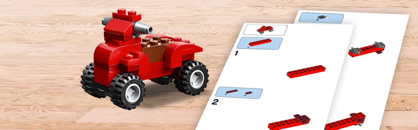 LEGO Classic Caja 10696 de ladrillos creativos medianos, Incluye un tren,  un automóvil y una figura de tigre, y un juego para niños y niñas de 4 a 99  años : Juguetes y Juegos 