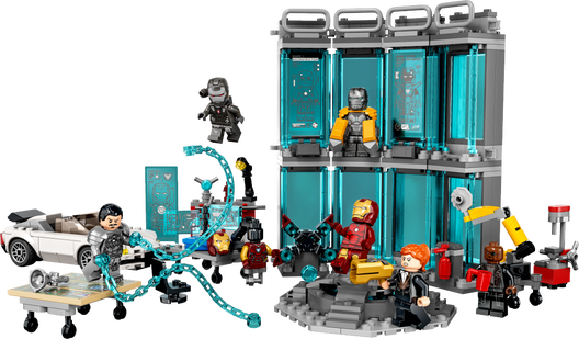 LEGO 76216 - Iron Mans våbenkammer