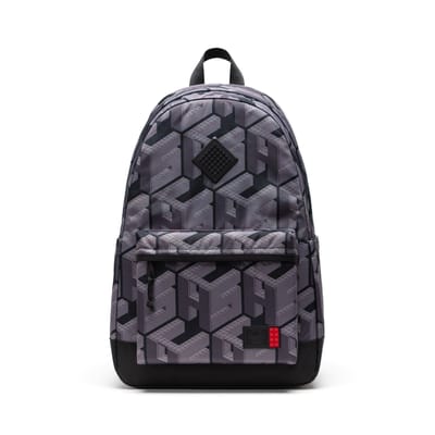 Herschel Heritage-rygsæk - sort monogram