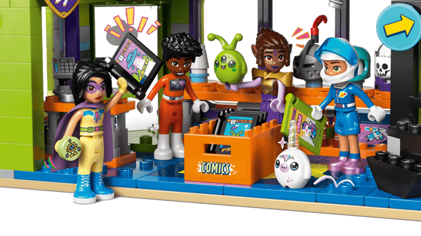 LEGO 42674 La boutique de BD et de jeux — visuel 5 sur 8