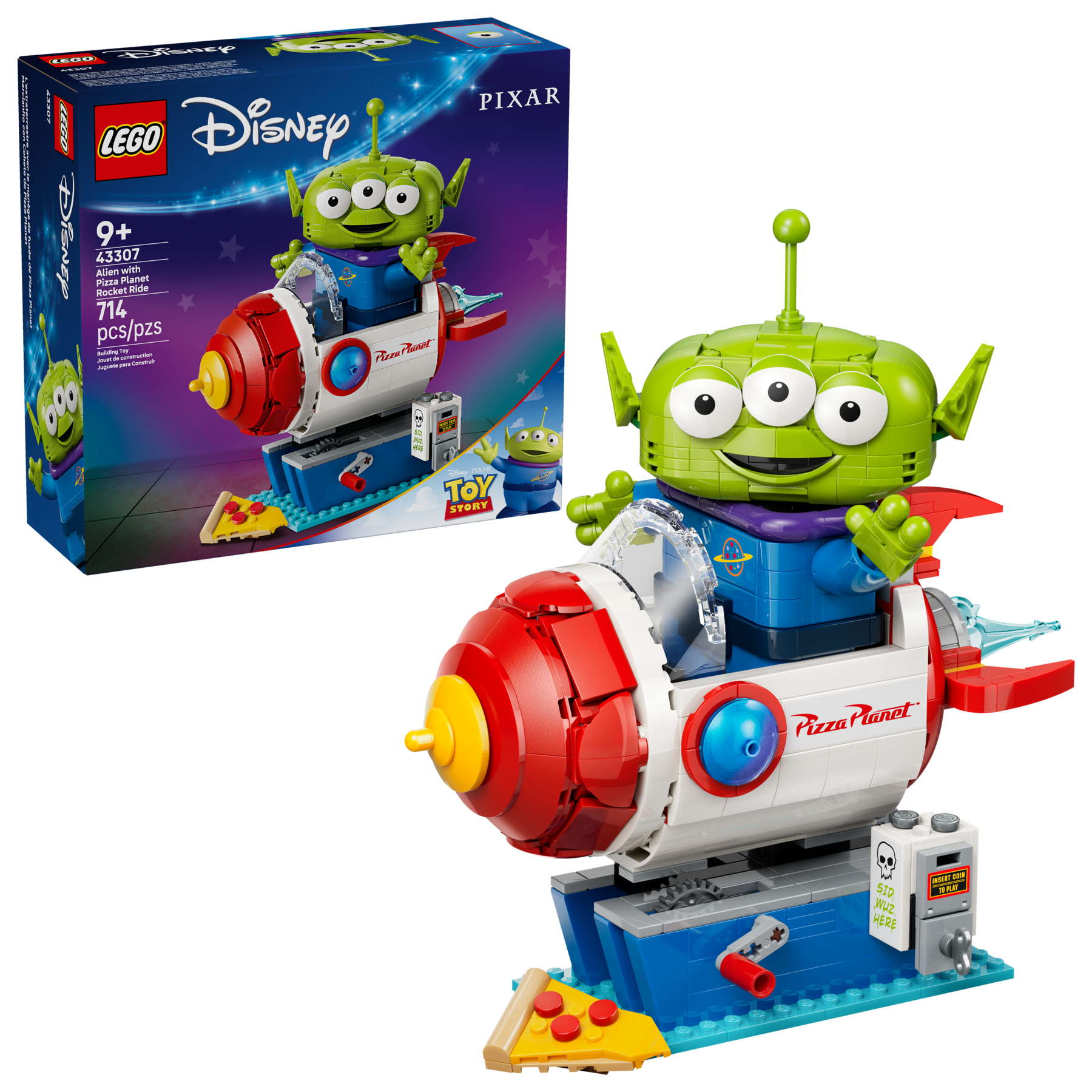 Alien with Pizza Planet Rocket Ride 43307 | Disney™ | Buy online