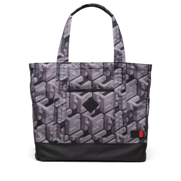 LEGO 5011197 Herschel Heritage™ tote bag XL – Monogramme noir