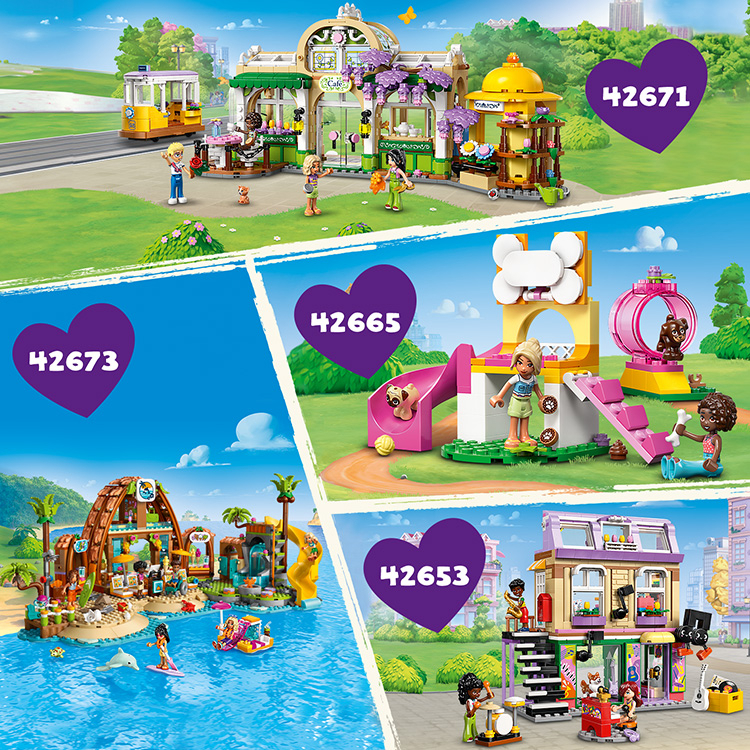 ねこ Cat Birthday Party & Tree House 42666 | Friends | Buy online at