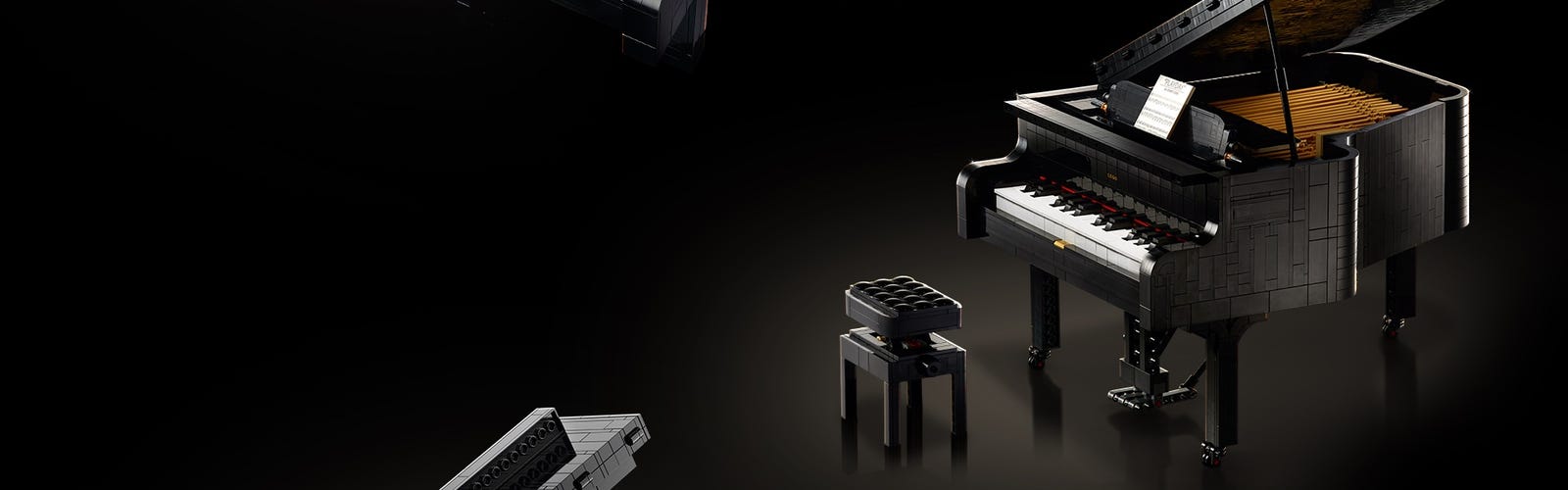 Vetrina acrilica per Lego 21323 Ideas Pianoforte a coda, sfondo 3 mm,  impermeabile, antipolvere per fan Lego (50 x 40 x 45 cm) : :  Giochi e giocattoli