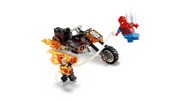 LEGO 76335 Spider-man contre Ghost Rider et sa moto — visuel 3 sur 8