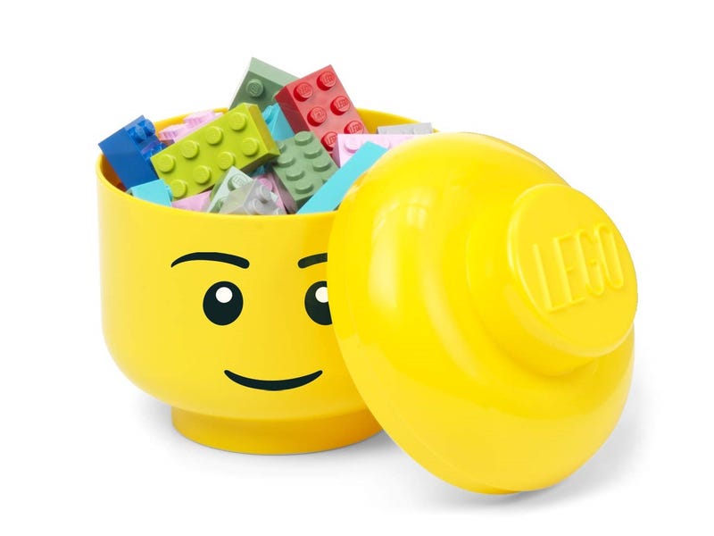 Image of Mini Storage Head Boy Bright Yellow