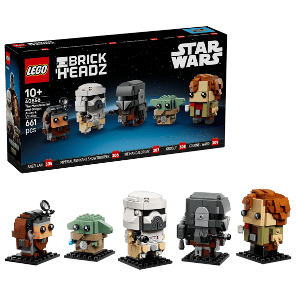 LEGO 40856 Le Mandalorien et Grogu : Alliés et méchants — visuel 2 sur 8