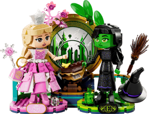 Figurines d’Elphaba et de Glinda
