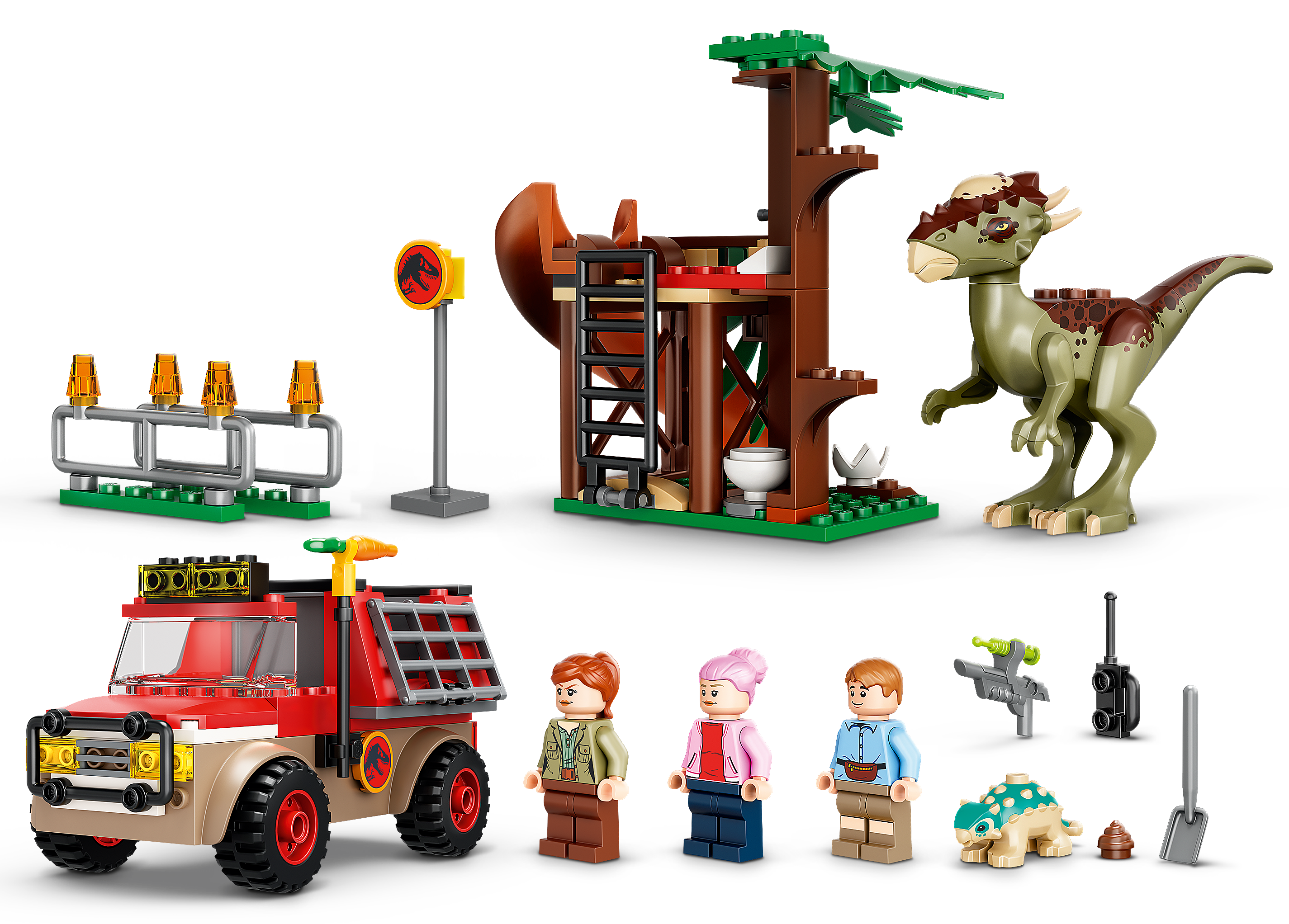 Lego 76939 jurassic world l'évasion du stygimoloch dinosaure jouet