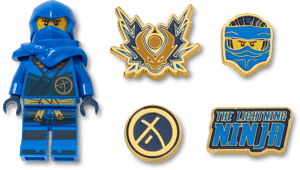 NINJAGO® – Lot de 5 clips Jay