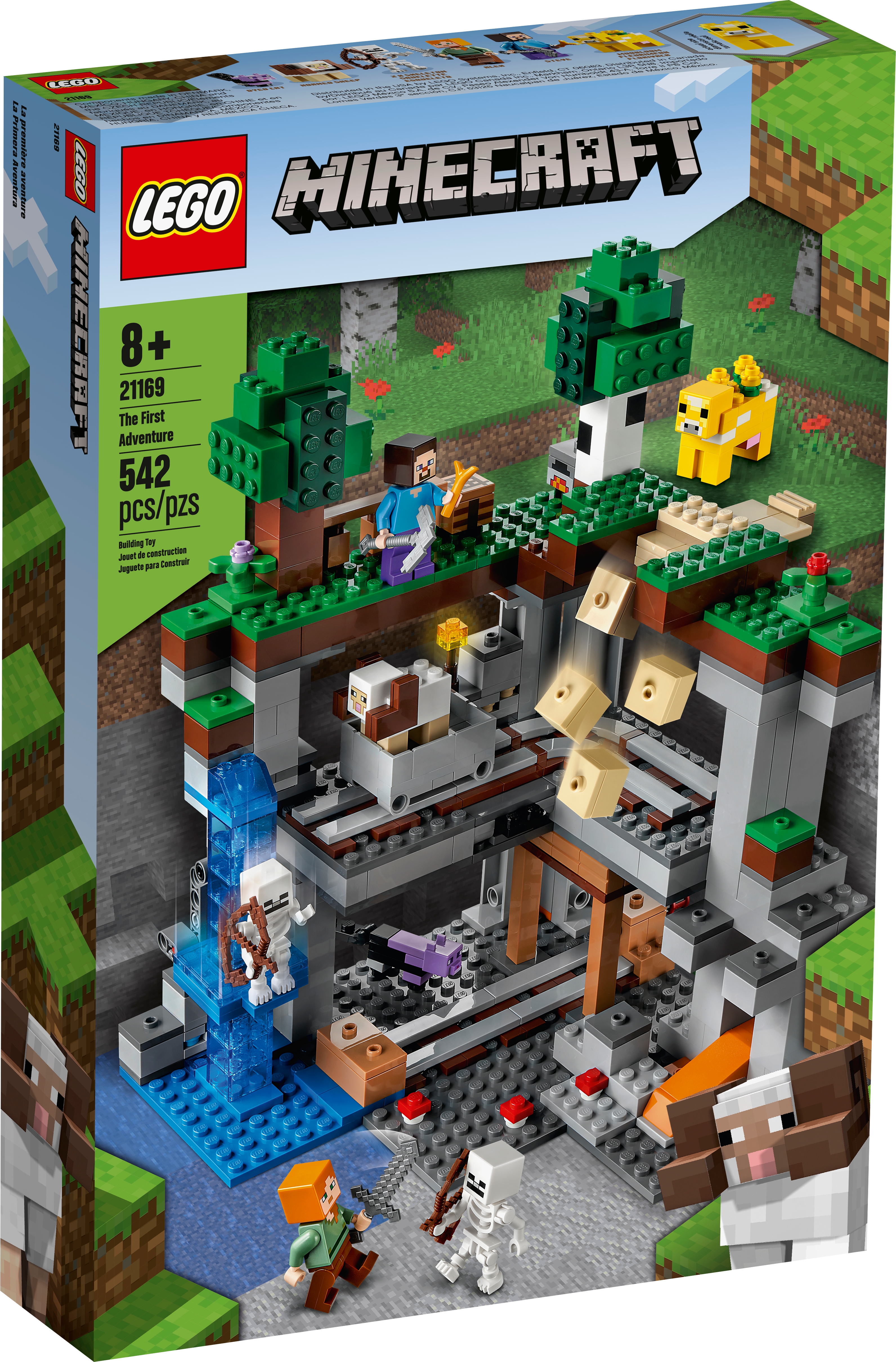 NEU&OVP LEGO® Minecraft™ 21169 Das erste Abenteuer 
