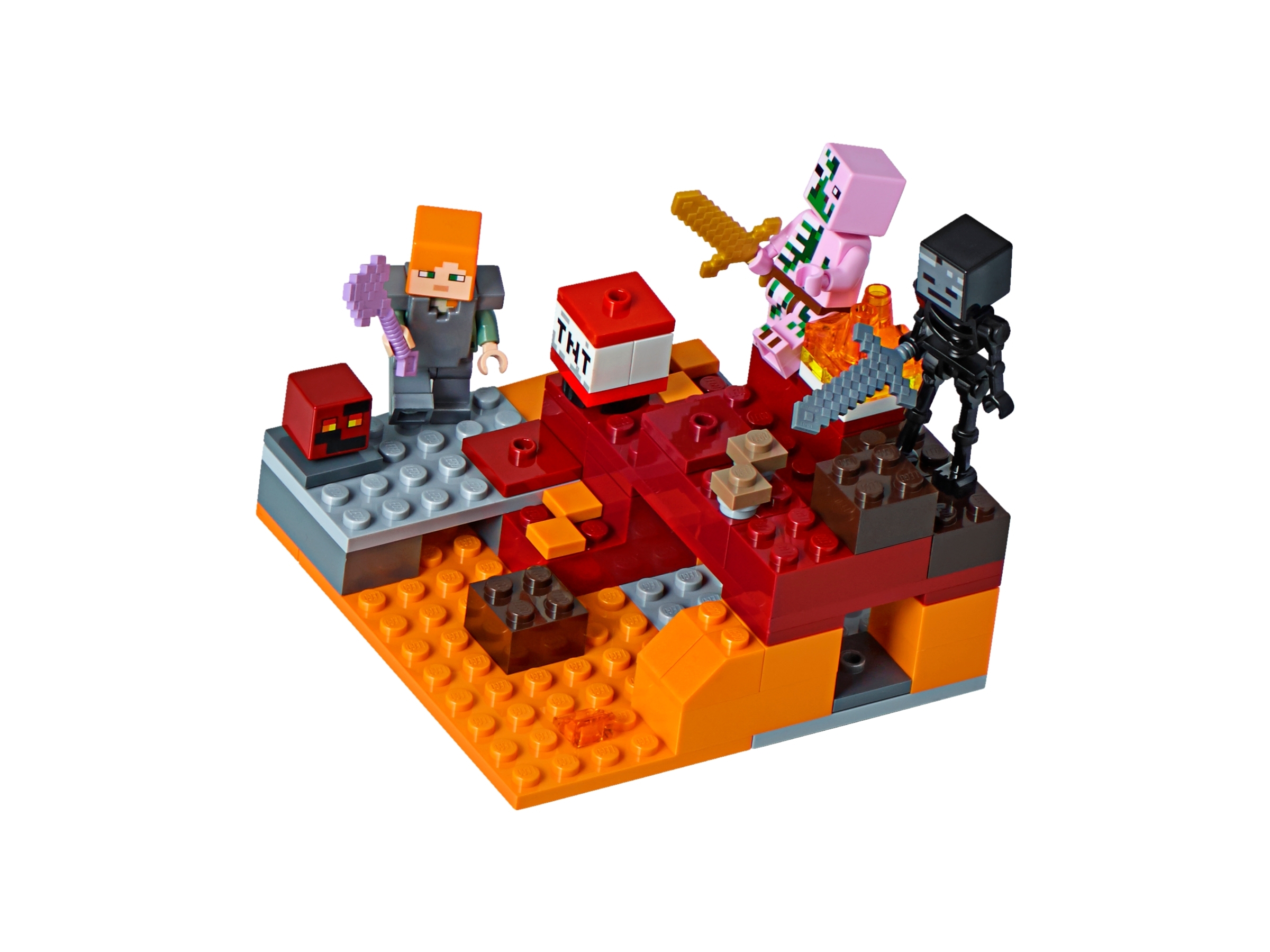 The Nether Fight Minecraft Buy Online At The Official Lego Shop Us