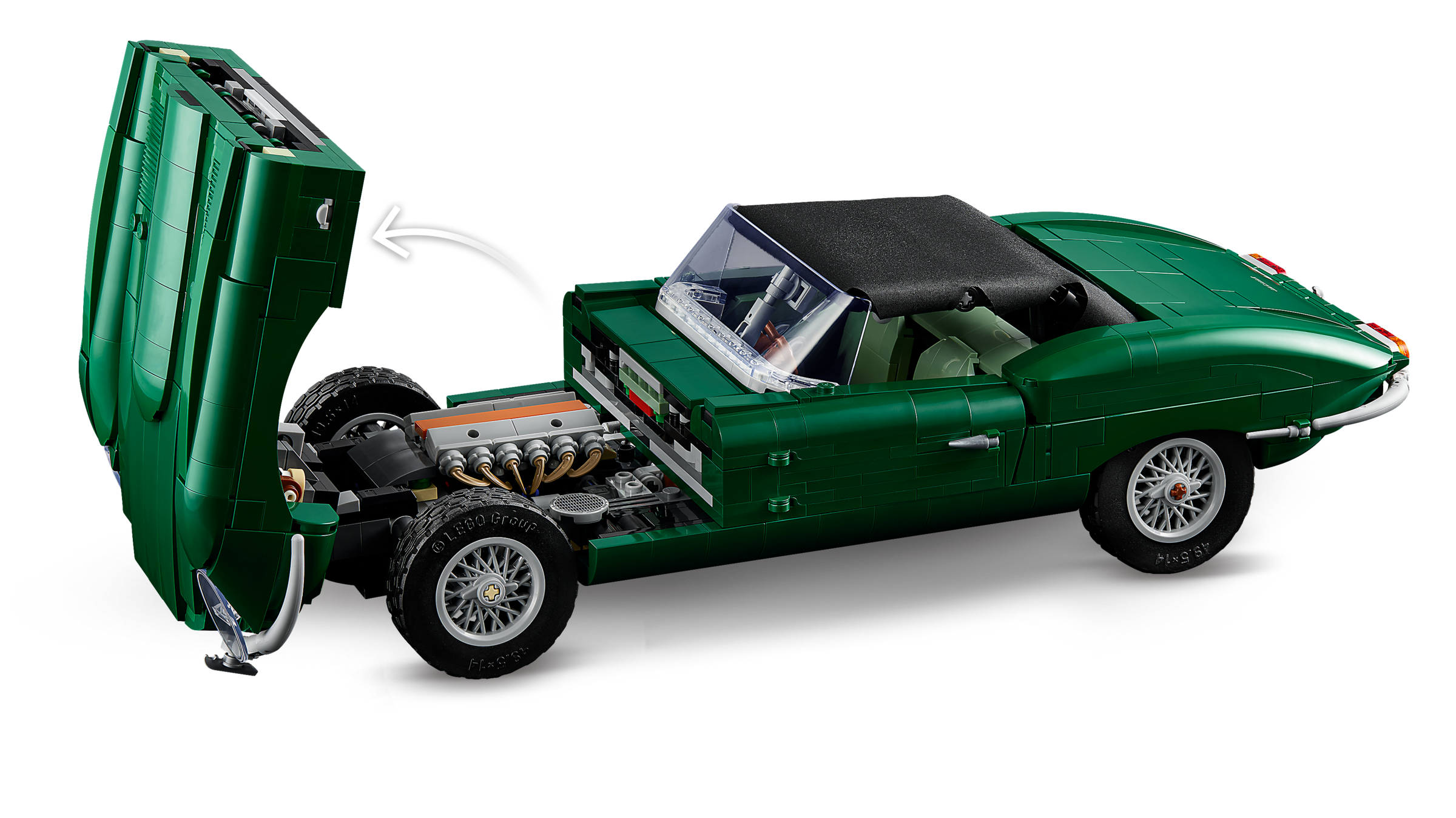 G0308-01★ ミニカー 名車コレクション　JAGUAR など10点セット Jaguar E-Type 11381 | LEGO® Icons | Buy online at the Official