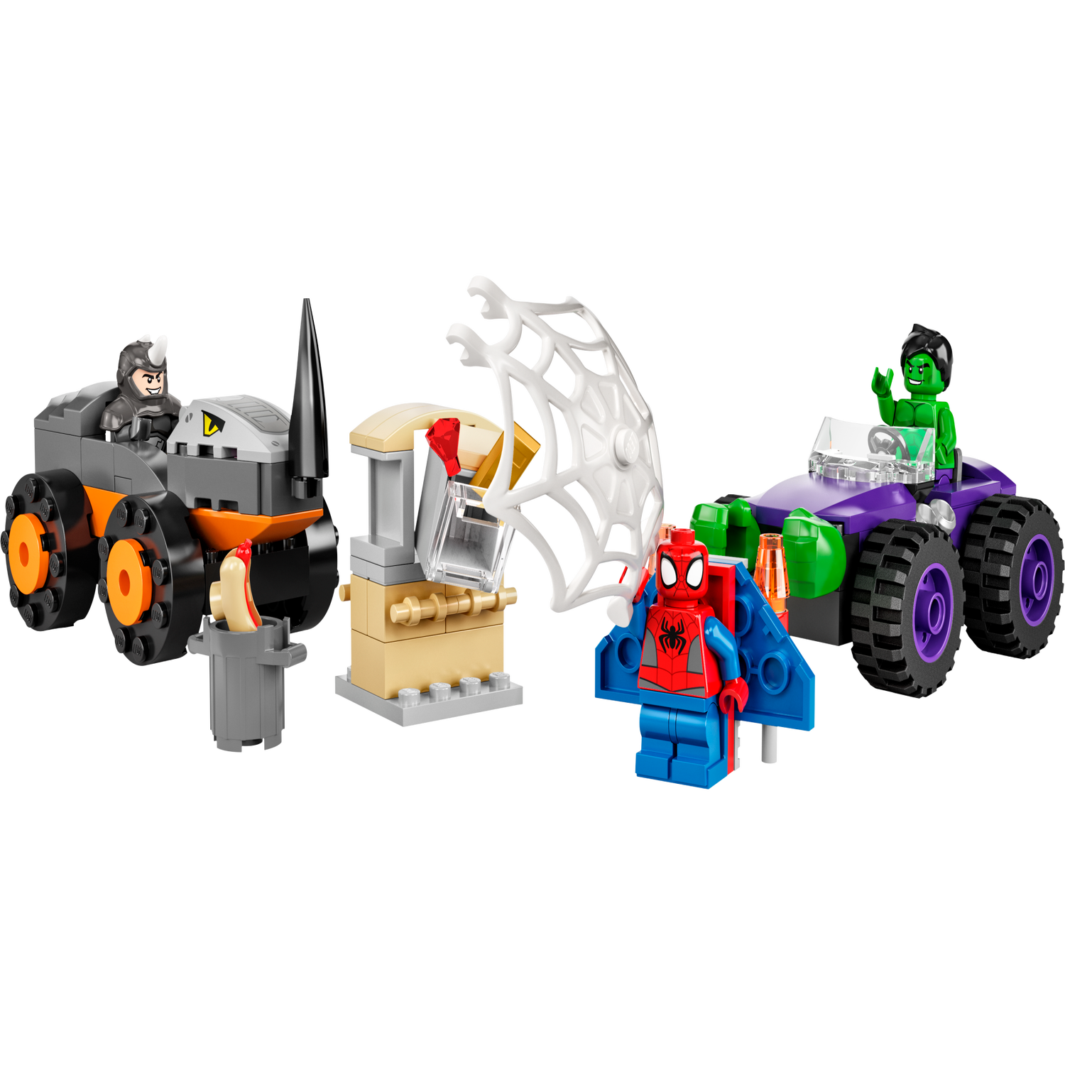 Hulk Rhino Truck Showdown 10782 | Spider-Man | Buy online at Official LEGO® Shop US