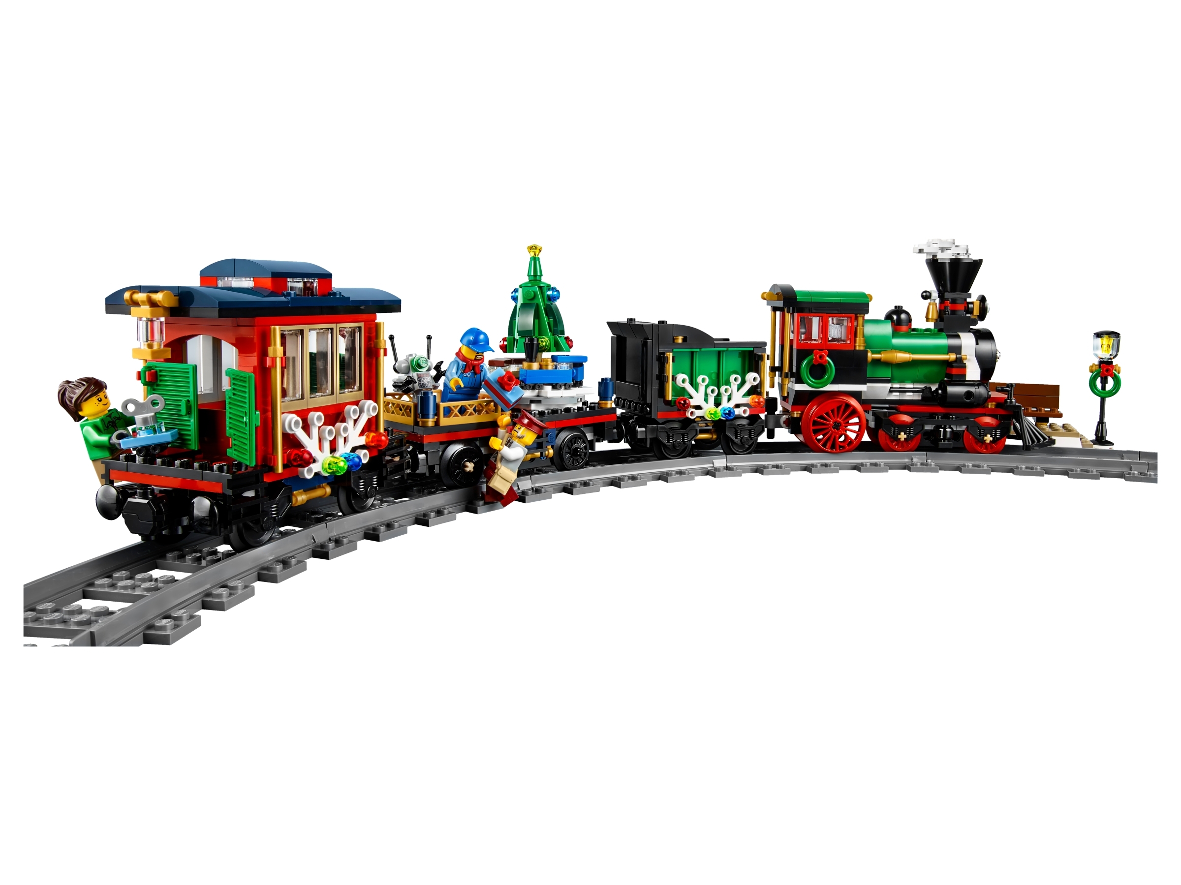 lego creator expert winter holiday train 10254 construction set