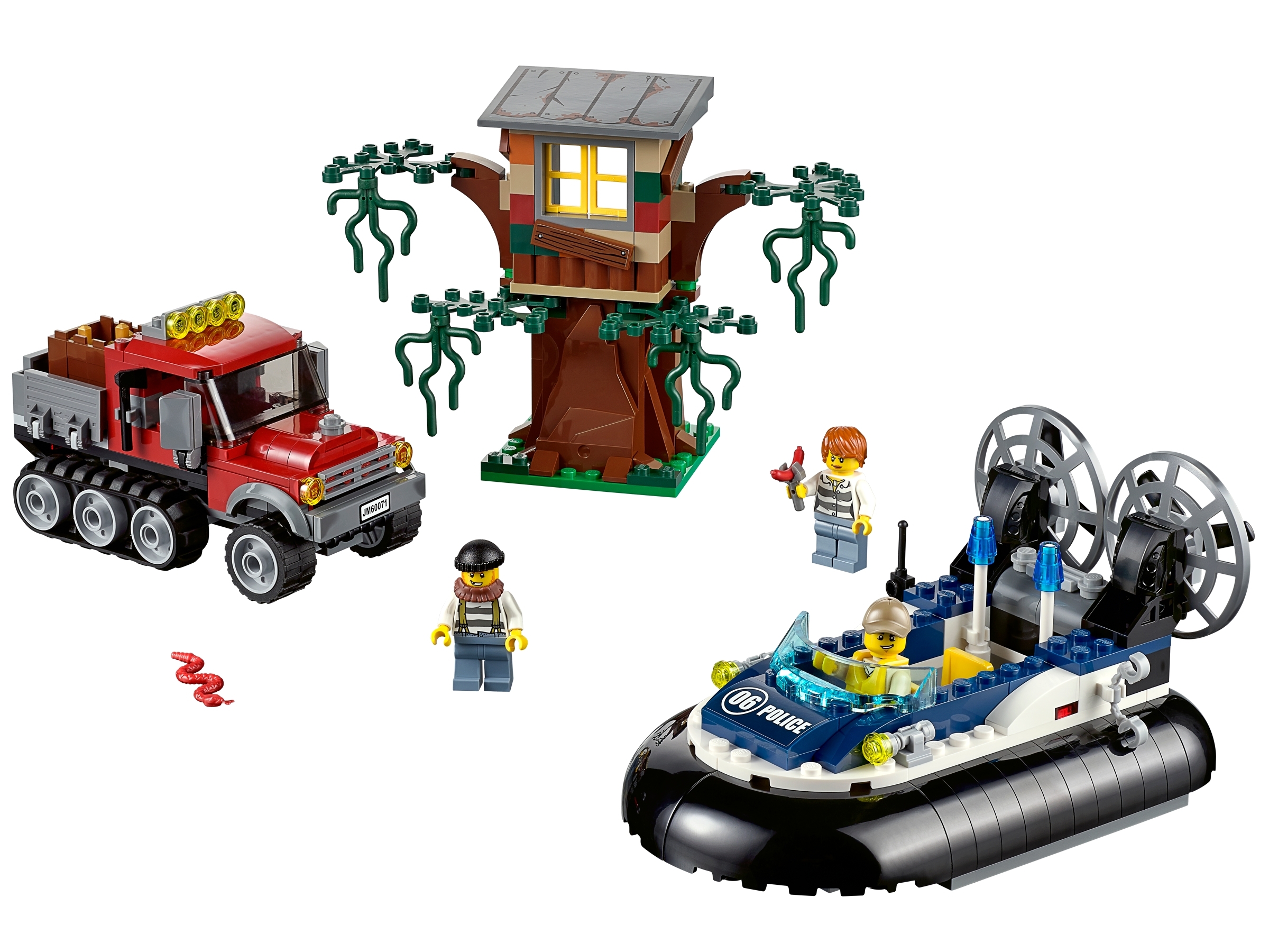 Hovercraft Arrest 60071 | City | Buy online at the Official LEGO® Shop US