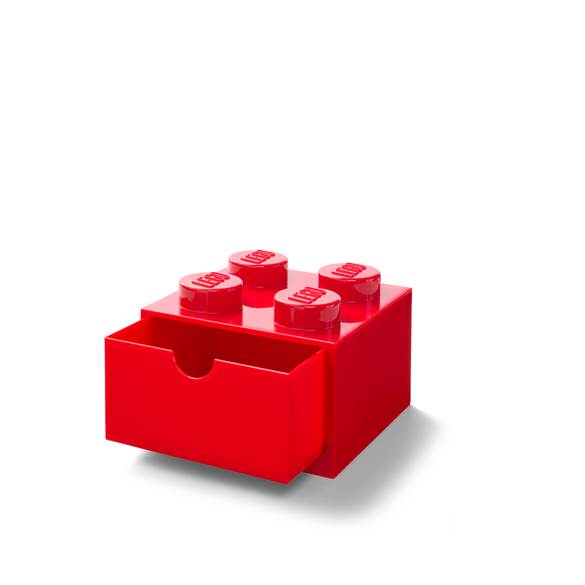 LEGO Storage Brick 8 LIGHT GREEN VERDE CHIARO PIETRA 2x4 Conservazione Scatola Box 