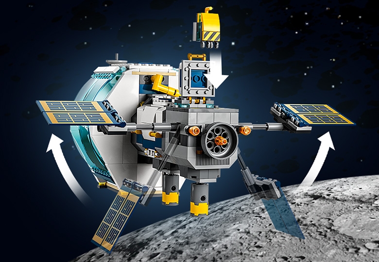 Lunar Space Station 60349 | City | Buy online at the Official LEGO 